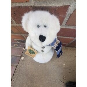 Boyds Bear Collection 12" SEYMOUR P. SNOWBERRY Snowman Bear w/Scarf Retired